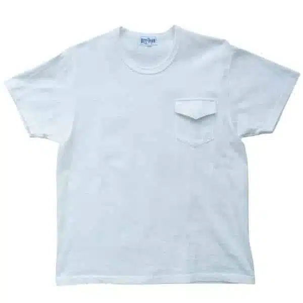 The Rite Stuff Loopwheel Pocket T-shirt - White