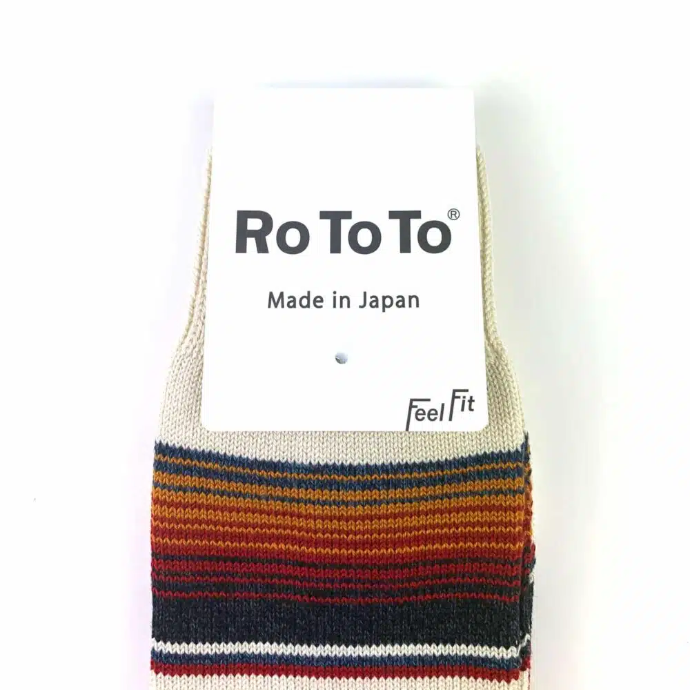 RoToTo Baja Cali Socks - Ivory