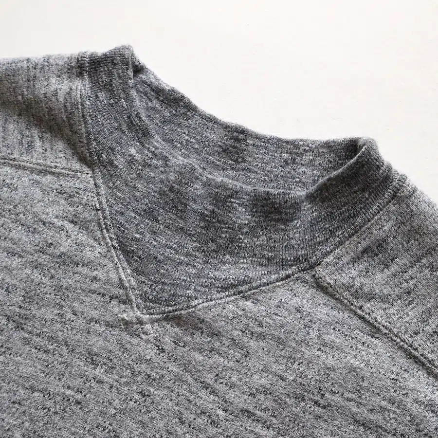 Loop & Weft Vintage Slub Cotton 1930s Raglan Sweatshirt
