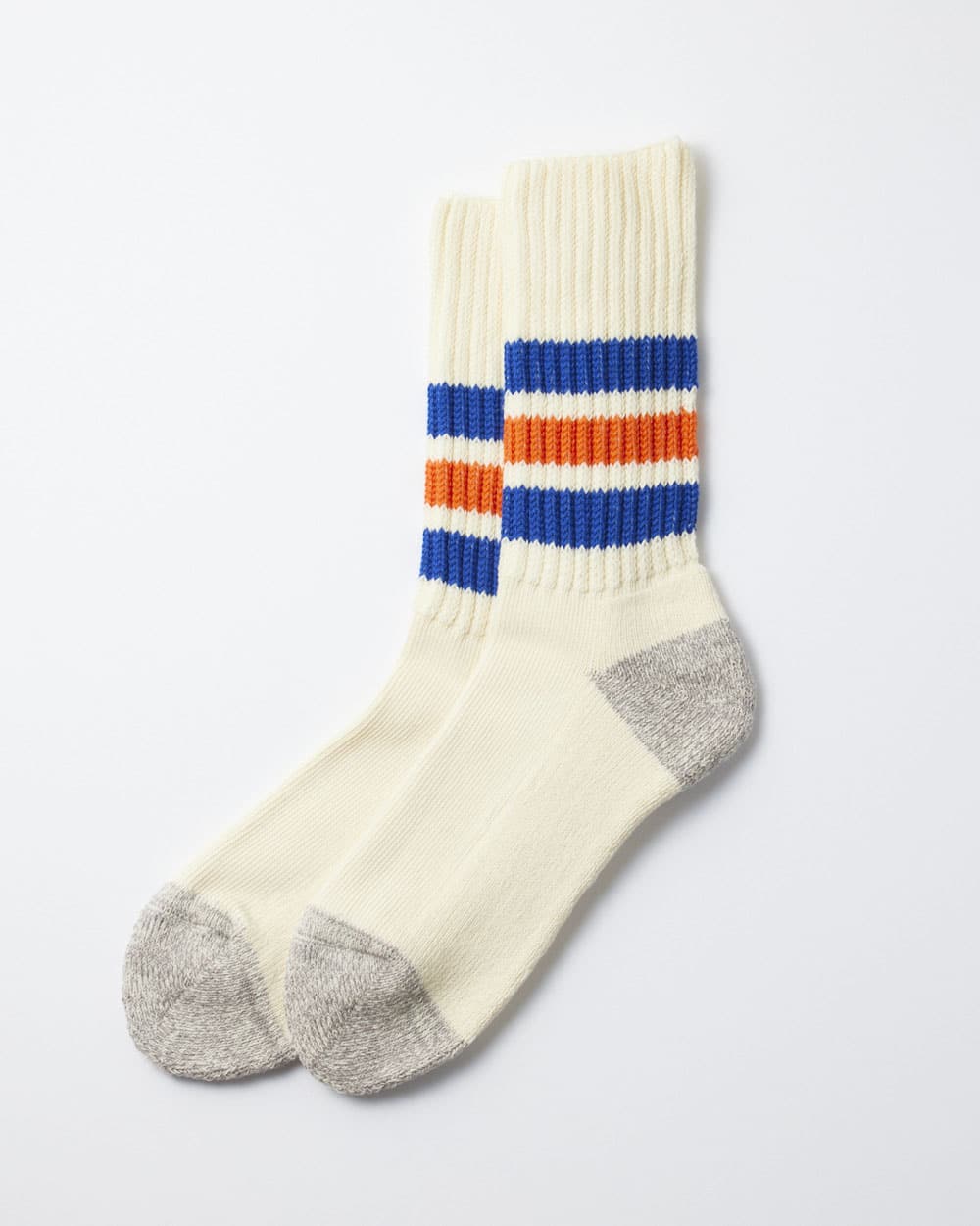 RoToTo Ribbed Oldschool Socks - Blue/Orange · Those That Know