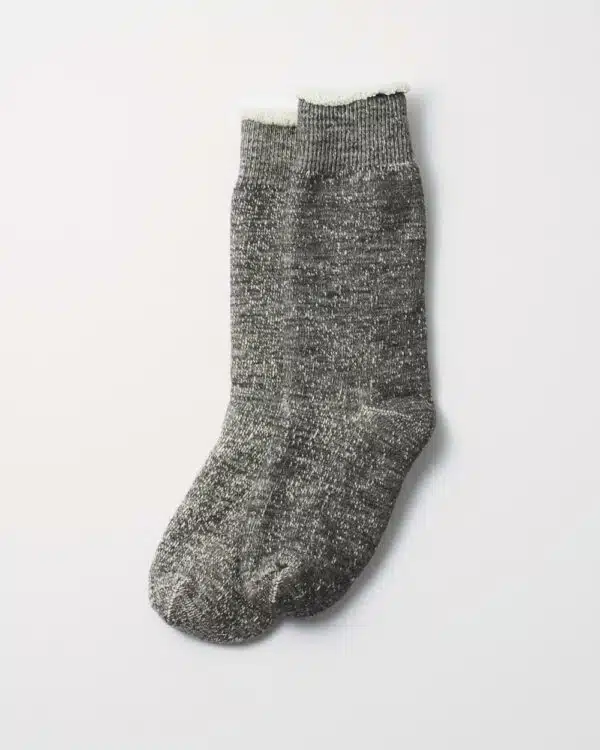 RoToTo Double Face Socks - Charcoal
