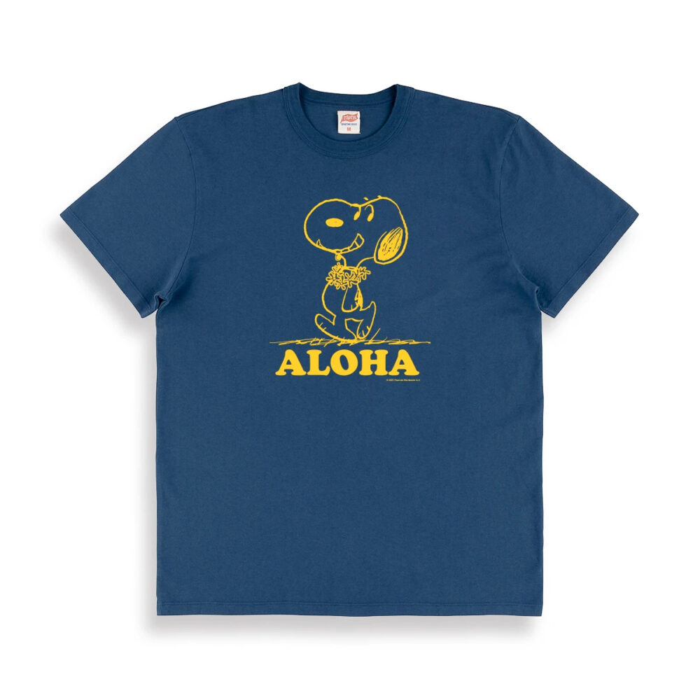 TSPTR Aloha Snoopy T-shirt - Navy