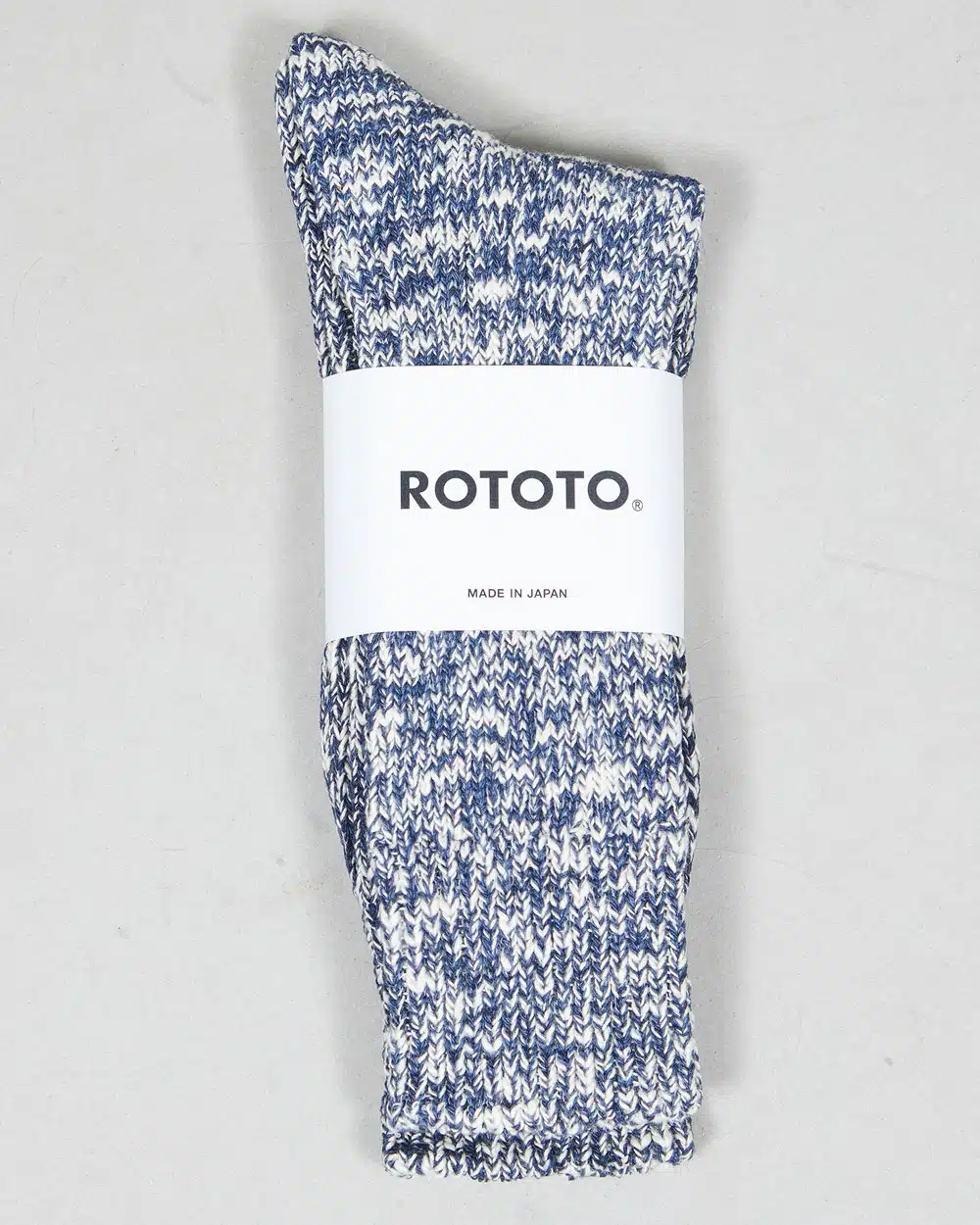 RoToTo Low Gauge Slub Crew Socks