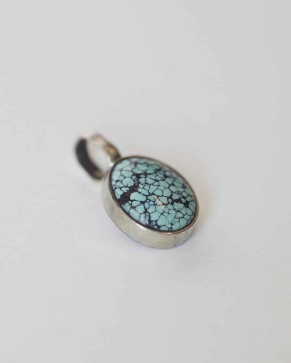 Red Rabbit Trading Co. Turquoise Oval Charm