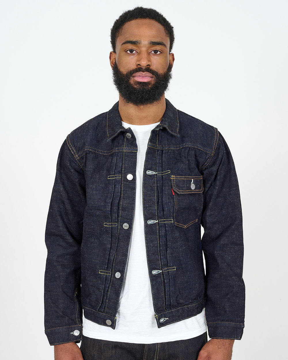 【新品未使用】50s DENIM JACKET the strike gold The Strike Gold SGJ50S Classic Series 15oz 50's Denim Jacket