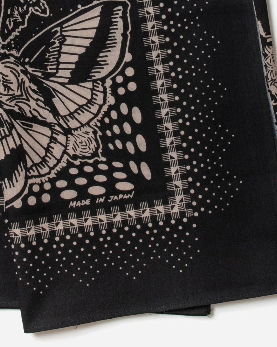 One Ear Brand Nightthings Bandanna - Olive Black