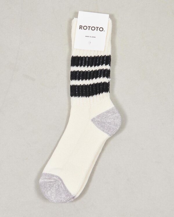 RoToTo Coarse Ribbed Oldschool Socks