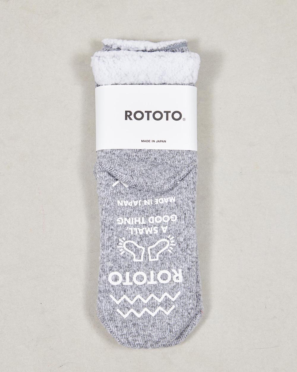 RoToTo Double Face Room Socks "Thermo Fleece"