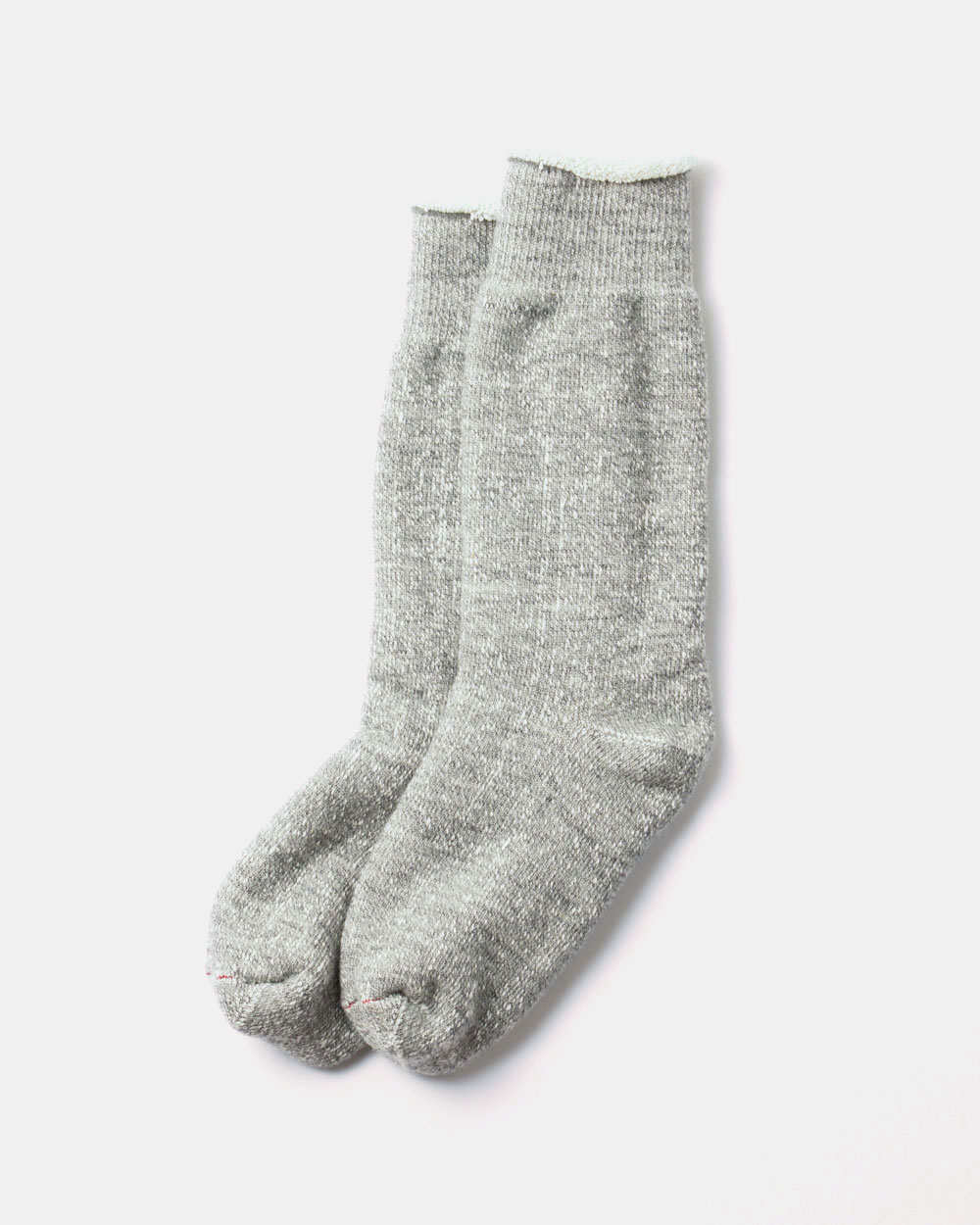 RoToTo Double Face Socks - Medium Grey