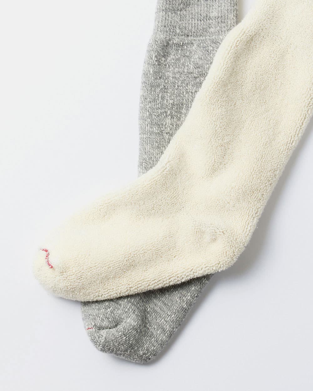 RoToTo Double Face Socks - Medium Grey