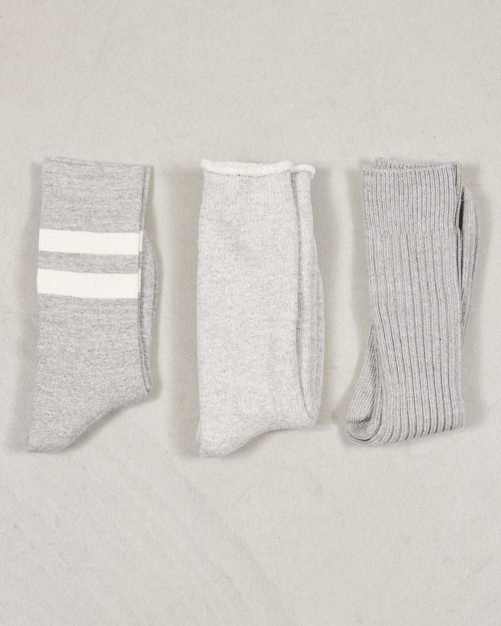 RoToTo Organic Cotton Special Trio Socks