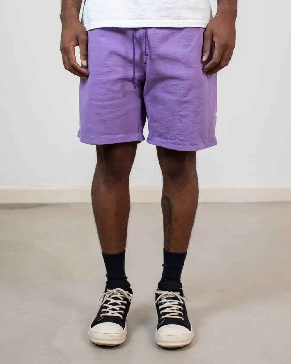 Jackman Dotsume Shorts - Ash Purple