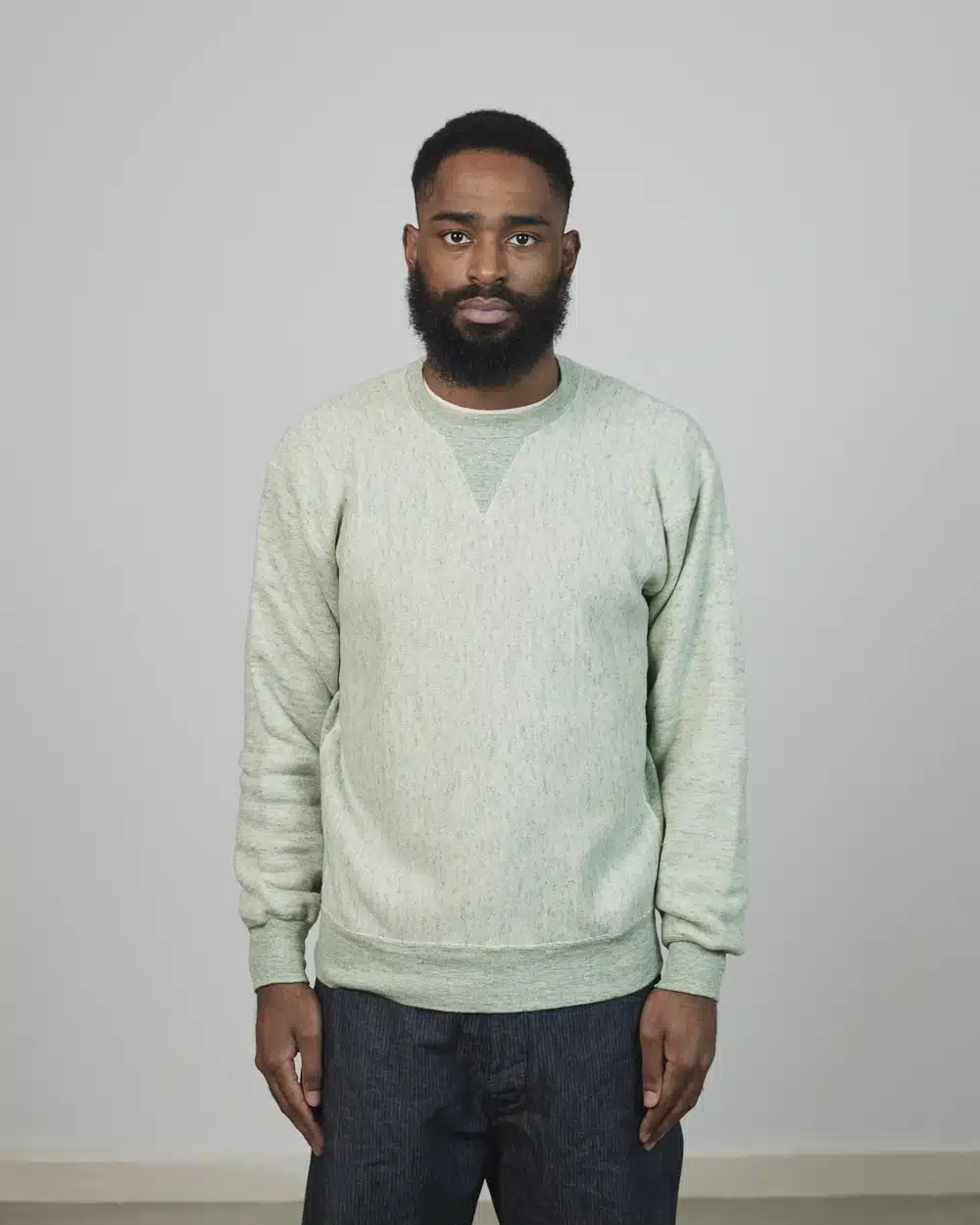 Loop & Weft Big Fleece Sweatshirt - Green