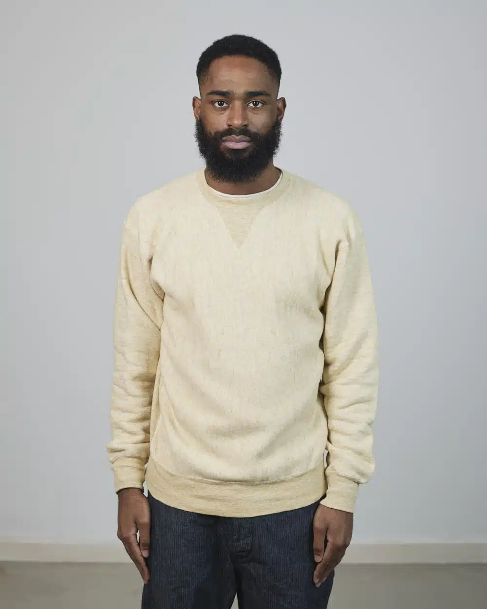 Loop & Weft Big Fleece Sweatshirt - Mustard