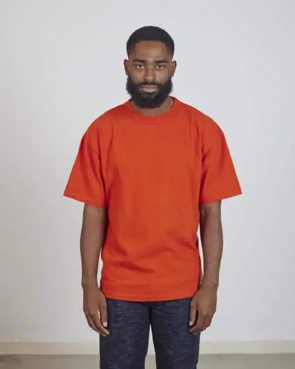 Sunflower Label Surfer T-Shirt - Orange
