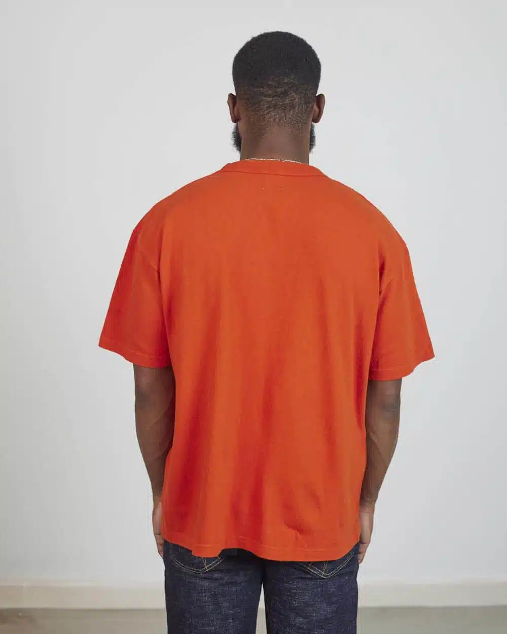 Sunflower Label Surfer T-Shirt - Orange