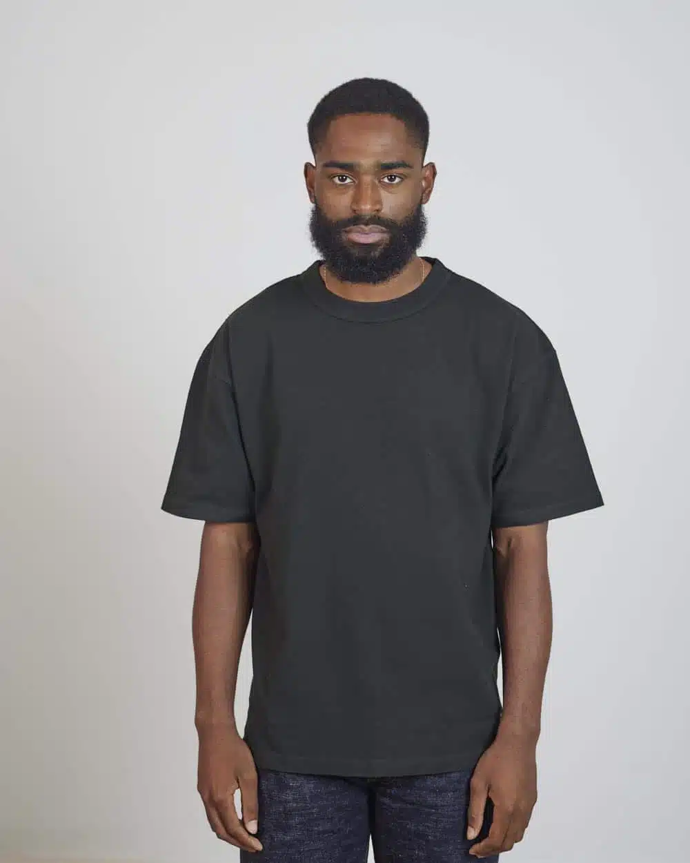 Sunflower Label Surfer T-Shirt - Vintage Black