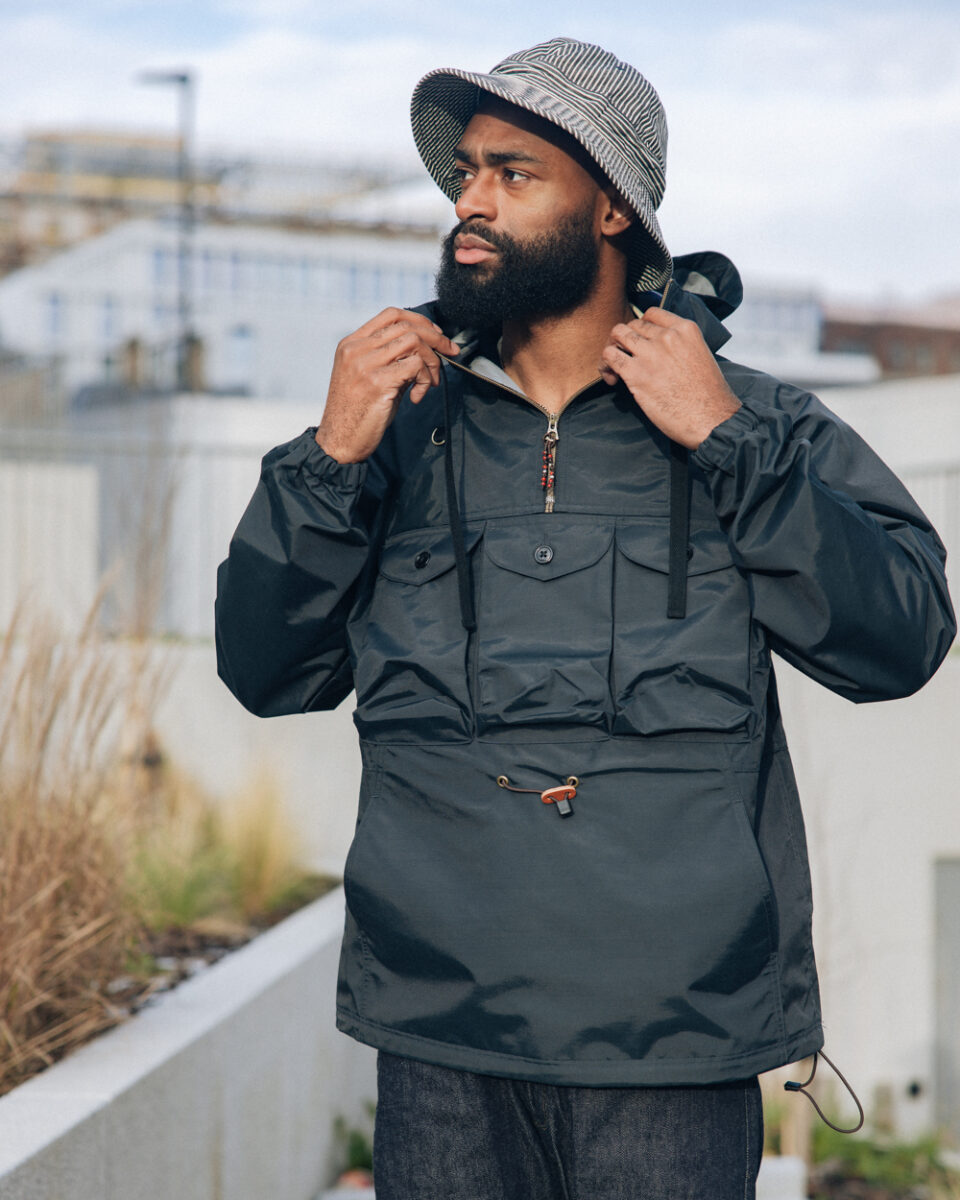 The Alberton All Weather Mountain Parka with the Papa Nui Gunnery Range Hat