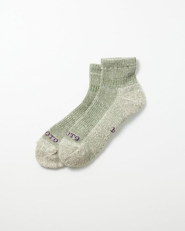 RoToTo Hemp/Organic Cotton Pile Sock - Green