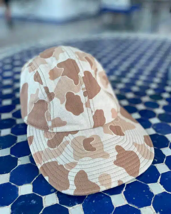 Papa Nui Hell Cat Cap Beach Side Out Frog Skin Camo