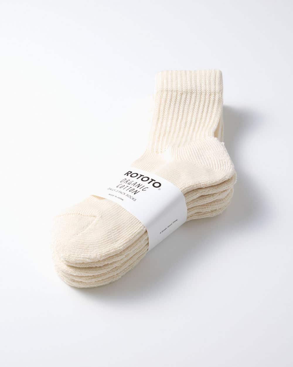 Organic Daily 3 Pack Mini Crew Socks